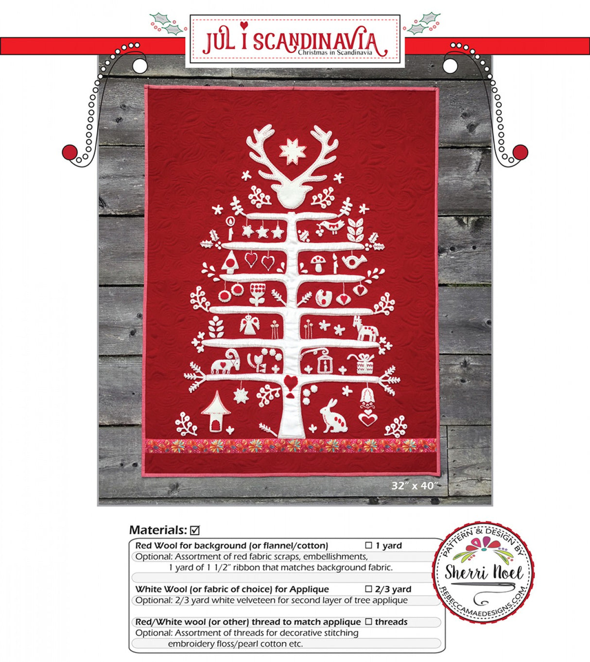 Jul I Scandanavia Pattern