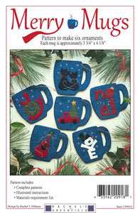 Merry Mugs Ornament Pattern