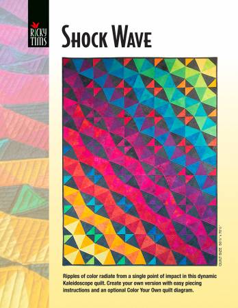 Shock Wave Quilt Pattern by  Ricky Tims