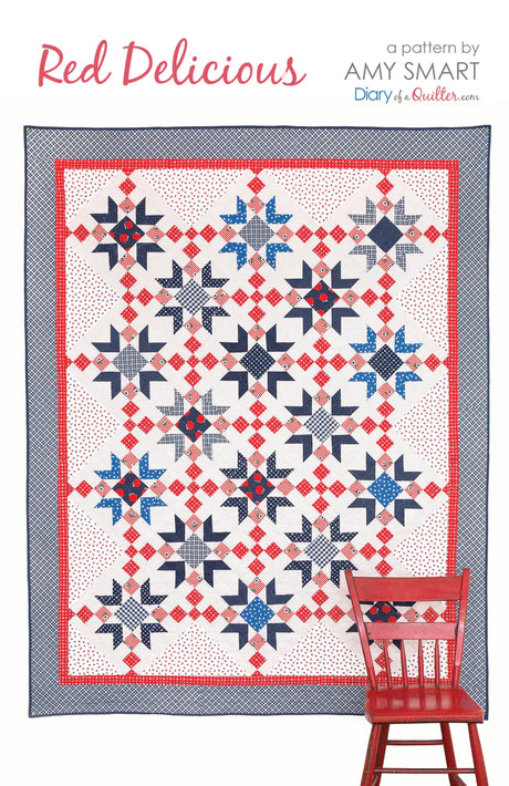 Red Delicious Quilt Pattern by Diary of a Quilter