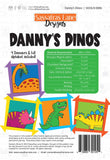 Back of the Danny's Dinos Quilt Pattern by Sassafras Lane Designs