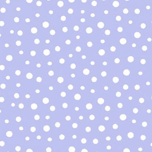 Lilac Irregular Dot Fabric by Susybee