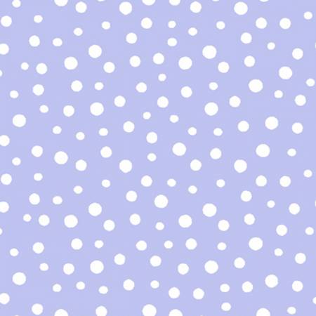 Lilac Irregular Dot Fabric by Susybee