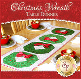 Christmas Wreath Table Runner