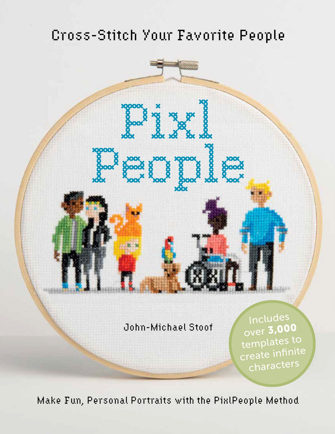 Pixl People Cross Stitch Your Favourite People