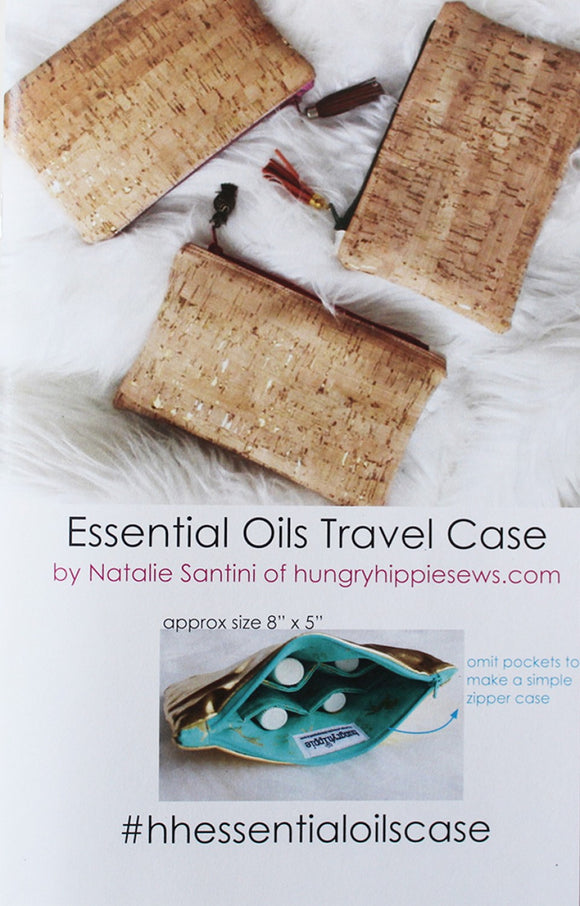 Essential Oils Travel Case Sewing Pattern