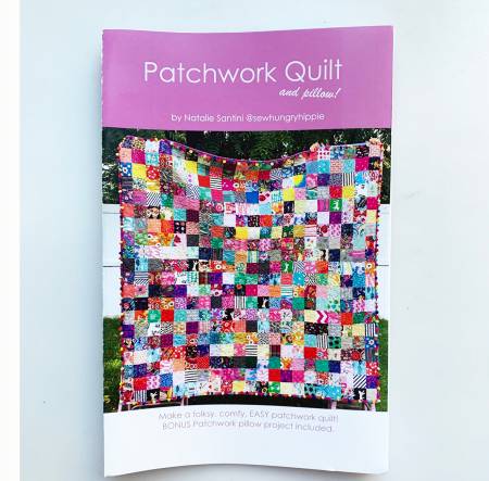 Patchwork Quilt & Pillow Pattern