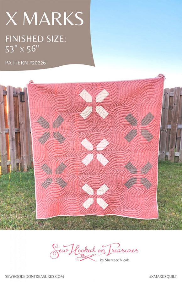 X Marks Quilt Pattern by Sew Hooked On Treasures