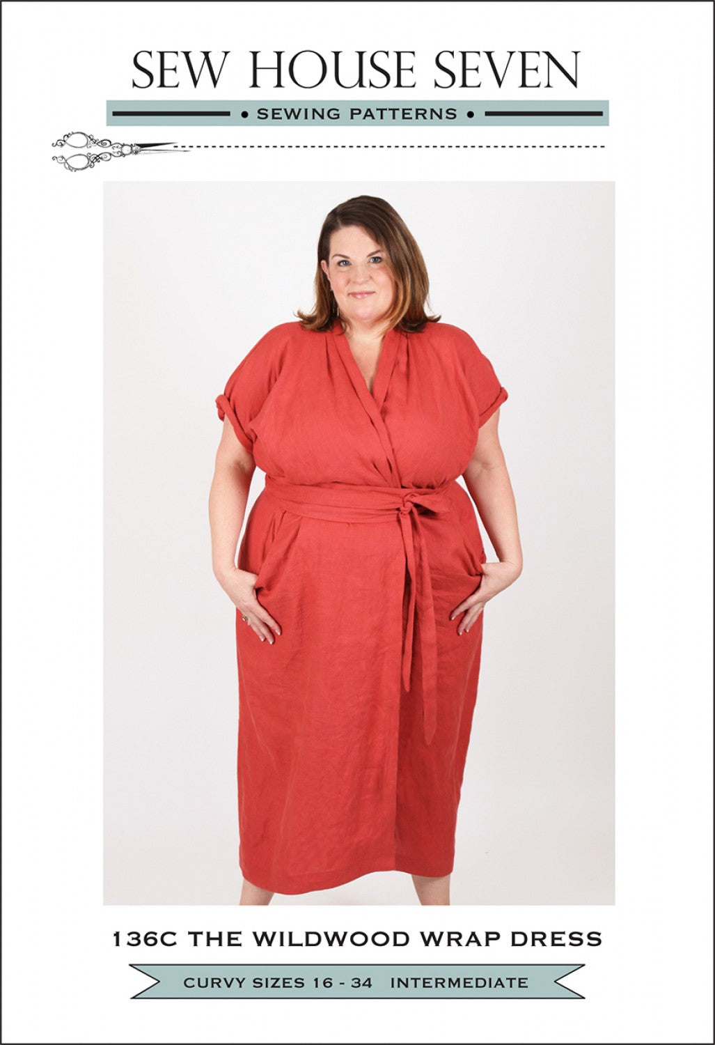 The Wildwood Wrap Dress -Curvy Patterns – Quilting Books Patterns and  Notions
