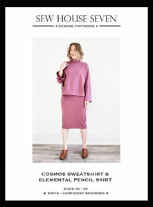 Cosmos Sweatshirt & Elemental Skirt Pattern