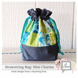 Drawstring Bag: Mini Charms by Sewn Wyoming