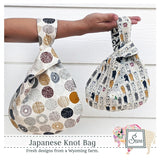 Japanese Knot Bag Pattern by Sewn Wyoming