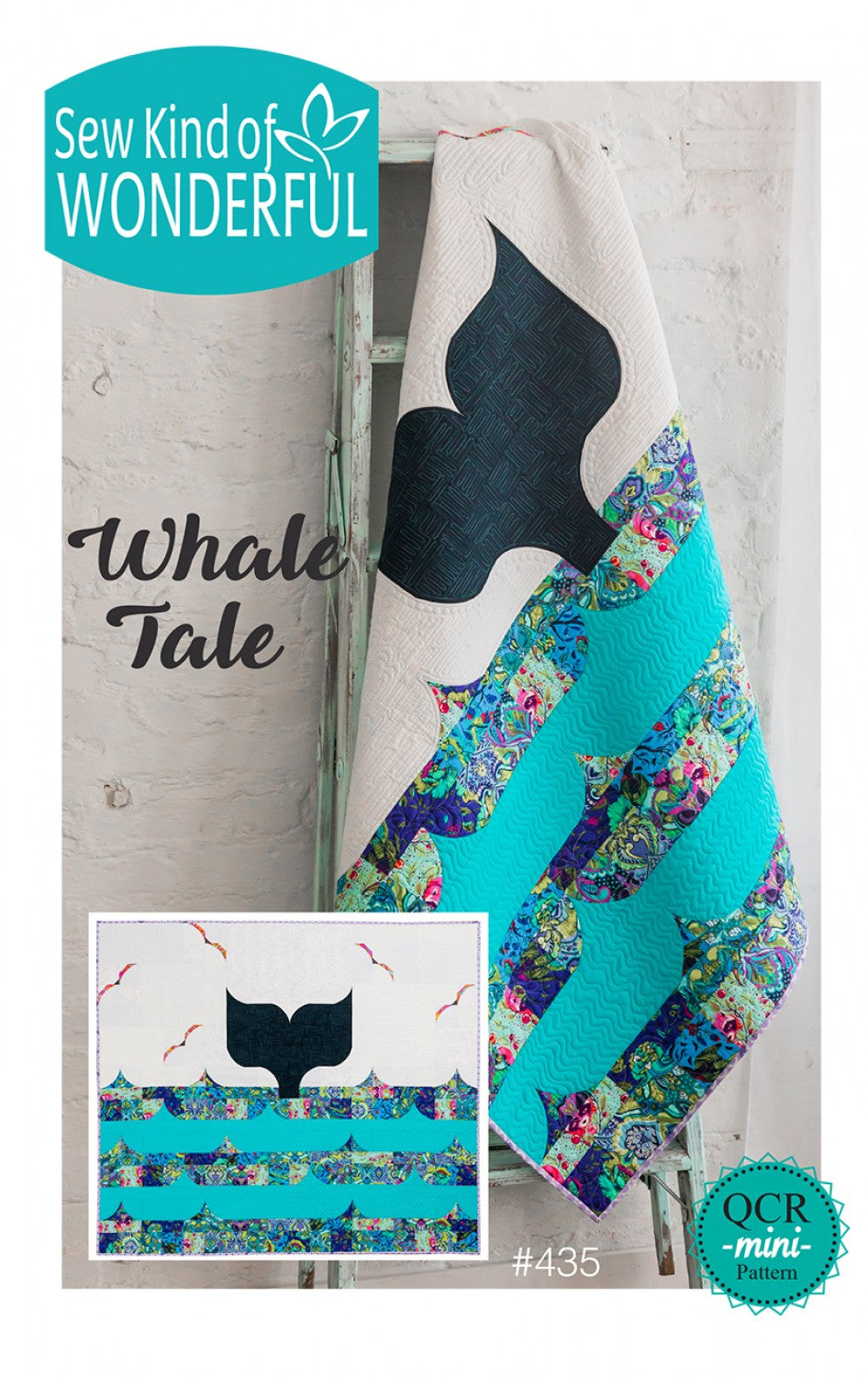 Easy Street Whale of a Tale Quilt Kit Easy Street Whale of a Tale Quilt Kit