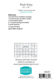 Posh Kitty Quilting Patterns – Quilting Books Patterns and Notions