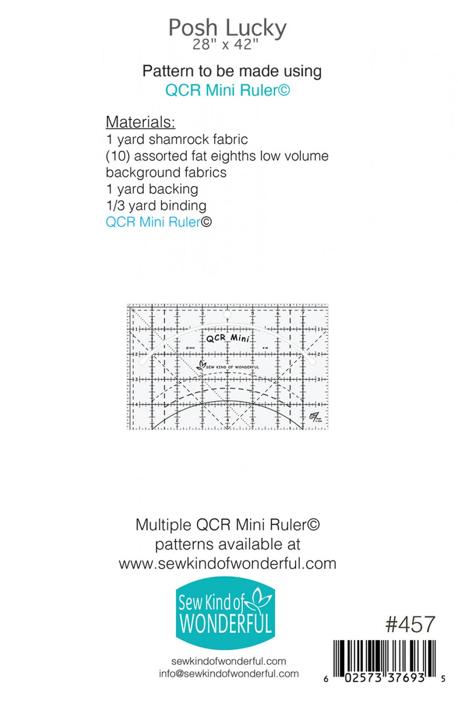 Posh Lucky Patterns – Quilting Books Patterns and Notions