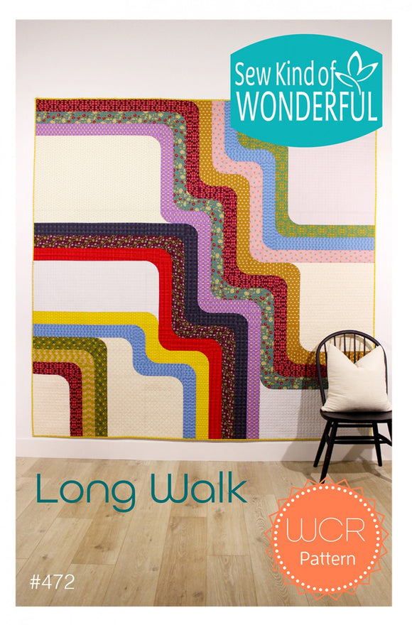 Long Walk Quilt Pattern by Sew Kind of Wonderful