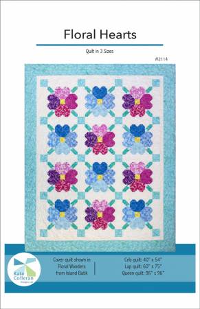 Floral Hearts Quilt Pattern Quilt Patterns – Quilting Books Patterns ...