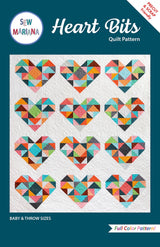 Heart Bits Quilt Pattern by Sew Mariana