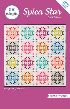 Spica Star Pattern by Sew Mariana