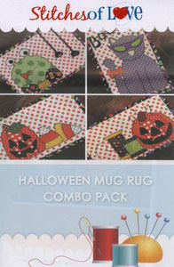 Halloween Mug Rug Combo Pack
