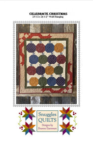 Celebrate Christmas Quilt Pattern by Snuggles Quilts