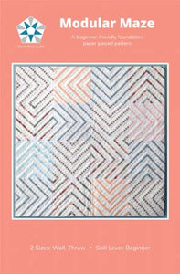 Modular Maze Quilt Pattern by Sarah Ruiz Quilts