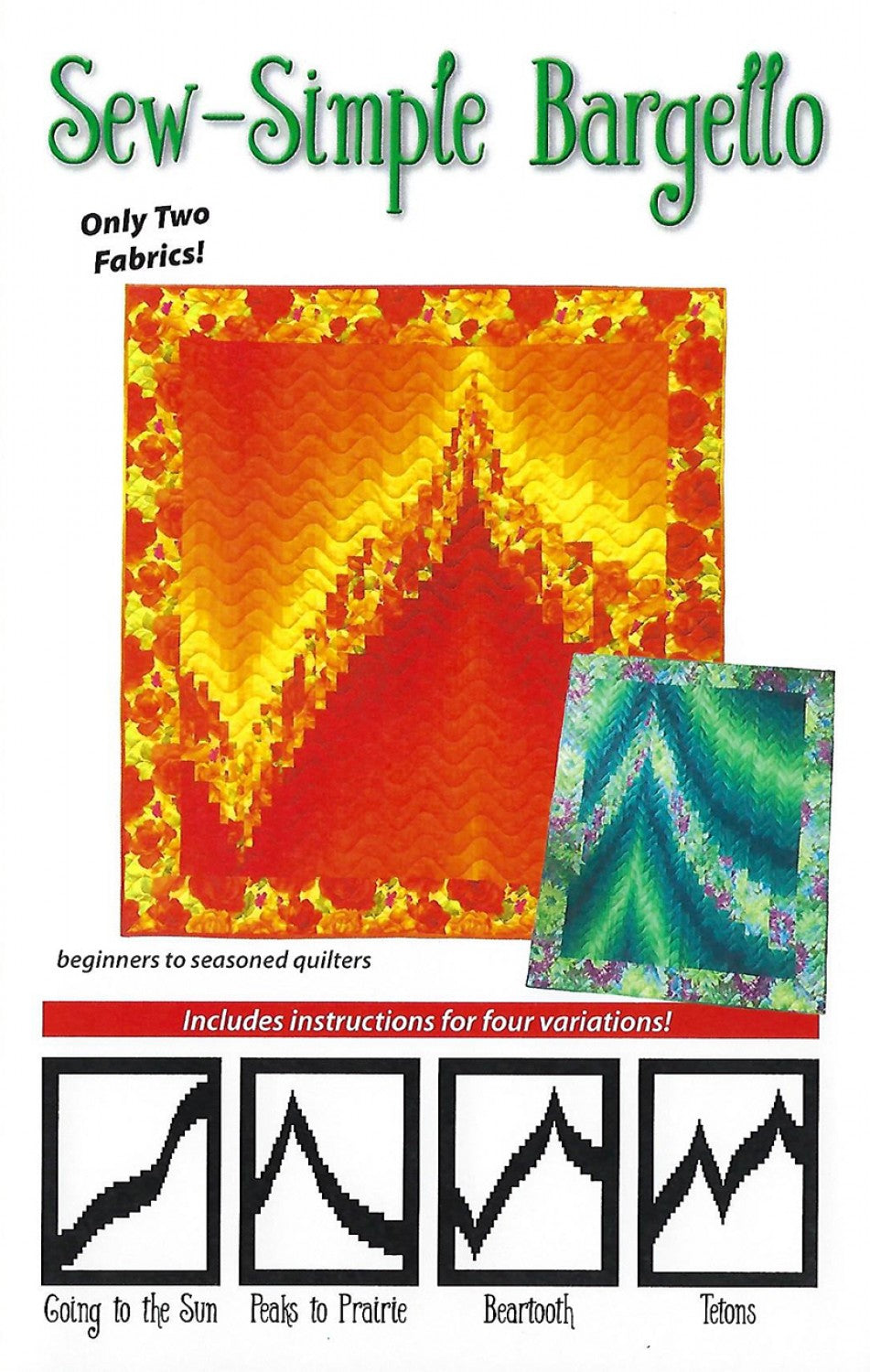 Sew Simple Bargello Quilt Pattern Quilting Patterns Quilting Books