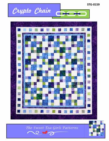 Crypto Chain Quilt Pattern by Sweet Tea Girls Patterns