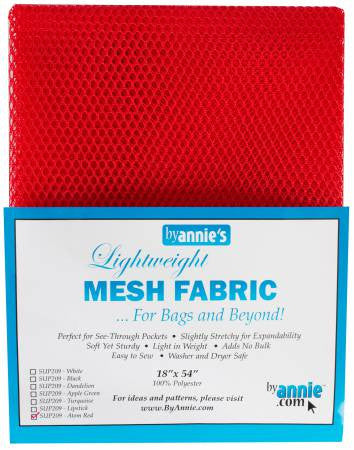 Mesh Lite Weight 18in x 54in - 7 Colors