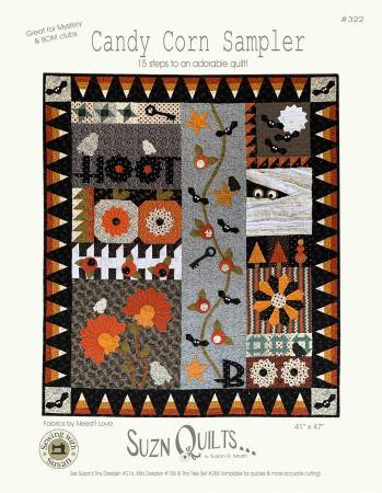 Candy Corn Sampler Quilt Pattern by Suzn Quilts