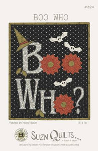 BOO WHO Quilt Pattern by Suzn Quilts