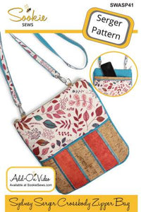 Sydney Serger Cross Body Bag Pattern by Sookie Sews