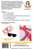 Made in the Shade Sunglasses Case by Sookie Sews