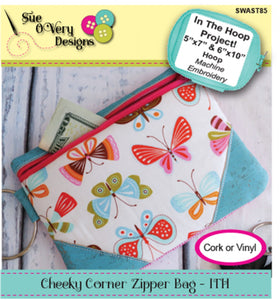 Cheeky Corner Zipper Bag - ITH