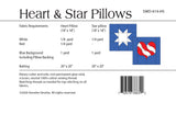 Heart & Star Pillows