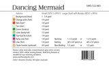 Back of the Mermaid Dance Quilt Pattern by Southwind Designs