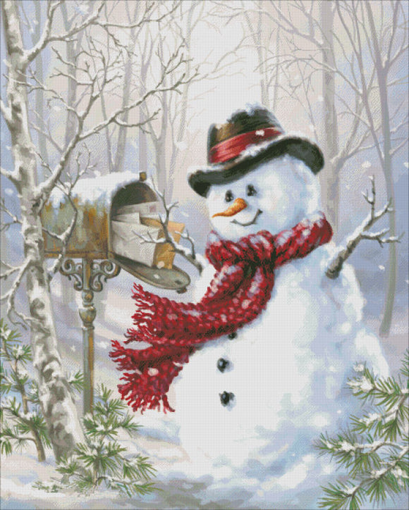 Seasons Greetings Cross Stitch By Dona Gelsinger