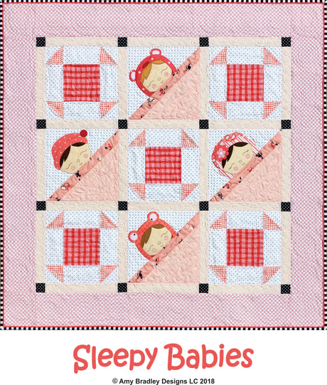 Sleepy Babies Downloadable Pattern by Amy Bradley Designs