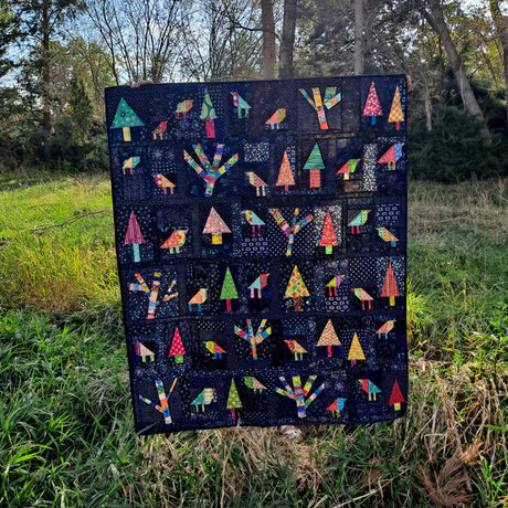 Enchanted Forest Quilt Pattern by Aunt Em's Quilts