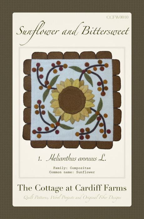 Bittersweet Pattern The Cottage at Cardiff Farms – Quilting Books Patterns and Notions
