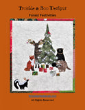 Forest Festivities Quilt Pattern by Trouble and Boo Designs