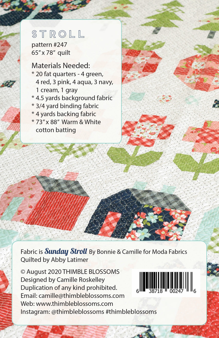 Stroll Patterns – Quilting Books Patterns and Notions