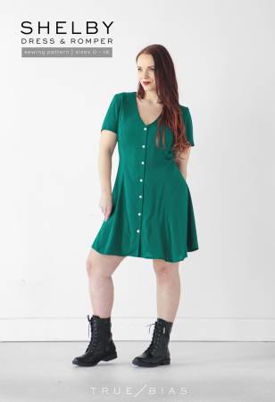 Shelby 0-18 Dress Pattern by TrueBias Patterns
