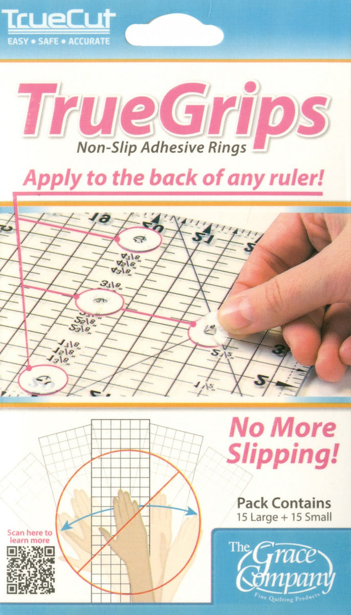 TrueCut TrueGrips Grippers for Ruler Pattern Quilting Books Patterns