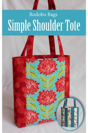 Simple Shoulder Tote Pattern by Bodobo Bags