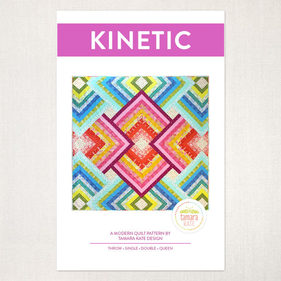 Kinetic Quilt Pattern by Tamara Kate Designs