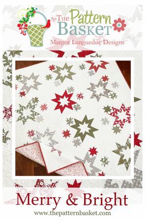 Merry & Bright Christmas Quilt Pattern by the Pattern Basket