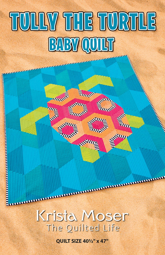 Tully The Turtle Baby Quilt by The Quilted Life