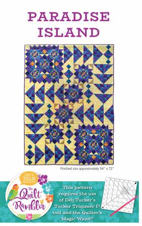 Paradise Island Quilt Pattern by The Quilt Rambler