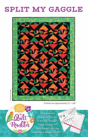 Split Quiggle Split My Gaggle Quilt Pattern Quilt Patterns – Quilting Books Patterns ...